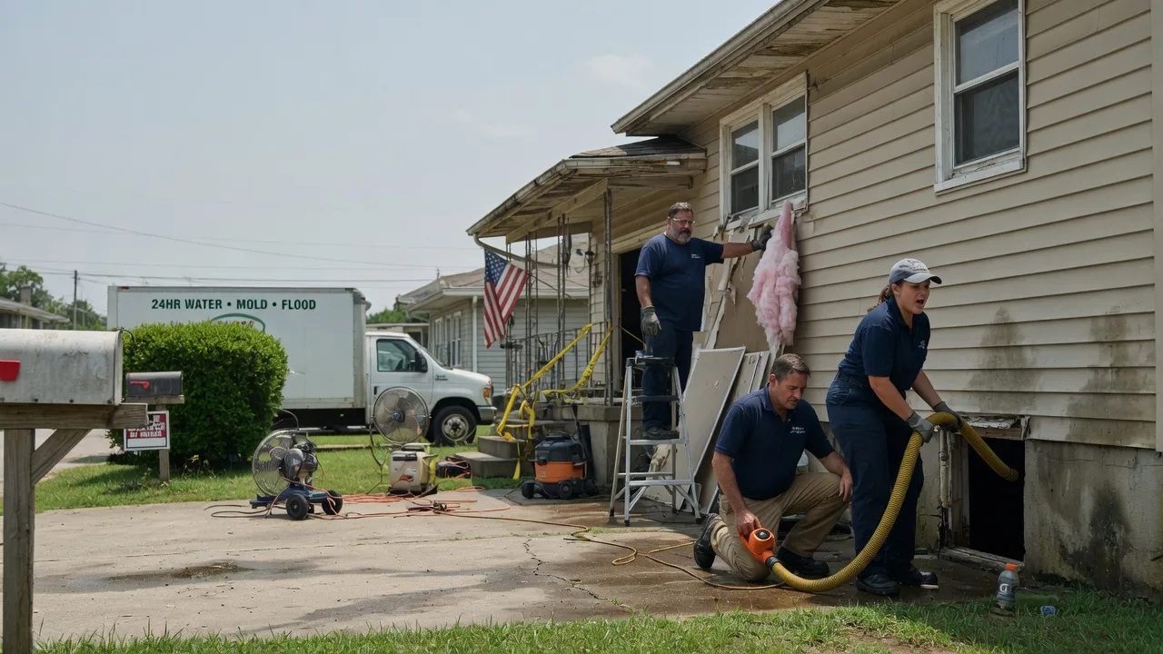 Water Damage Repair in Burgettstown, PA near me